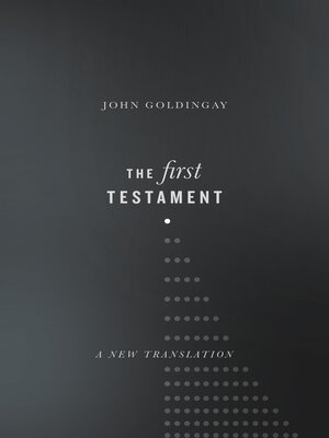 cover image of The First Testament